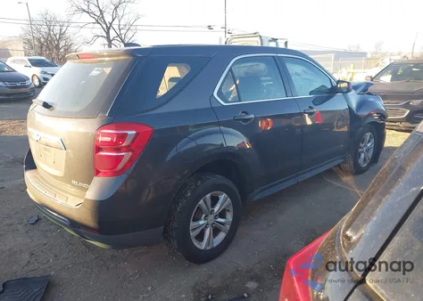 2016 Chevrolet Equinox Ls из США, поврежденный, VIN 2GNALBEK8G6318751